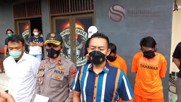 Curas , Dua Pelaku Diringkus Polisi di Bandar Lampung 